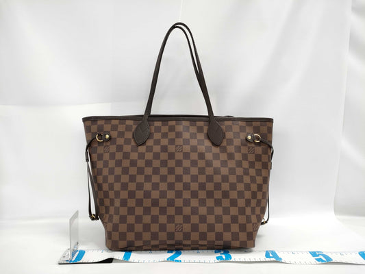 LOUIS VUITTON Damier Neverfull MM Tote Bag with Pouch