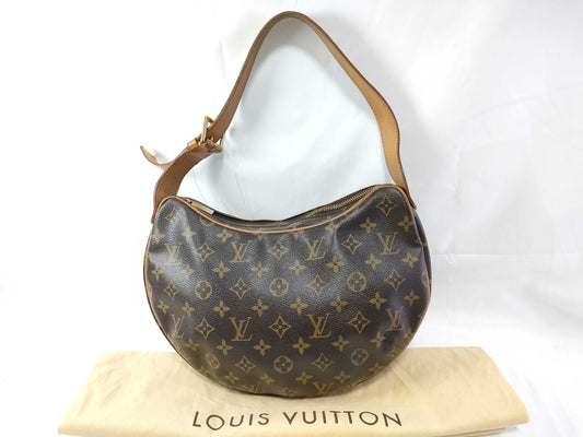 LOUIS VUITTON Monogram Croissant MM Shoulder Bag