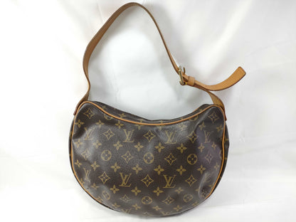 LOUIS VUITTON Monogram Croissant MM Shoulder Bag