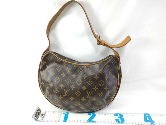 LOUIS VUITTON Monogram Croissant MM Shoulder Bag