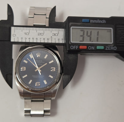 ROLEX 114200 Z904436 Blue Dial Men's Watch