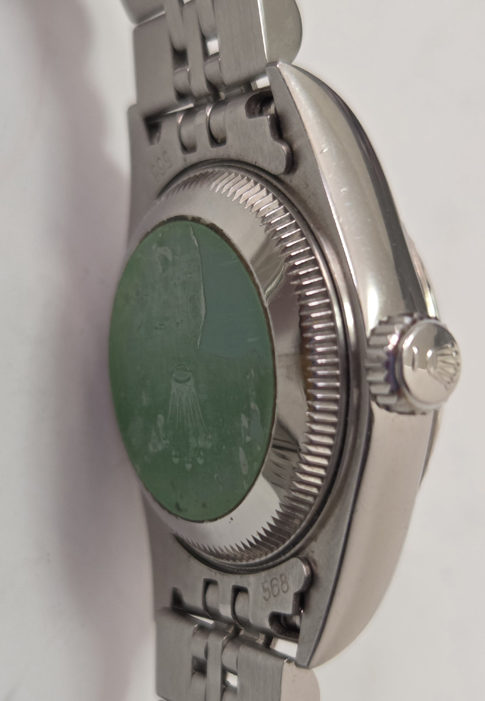 ROLEX 69174 T429798 White Dial Women's Watch