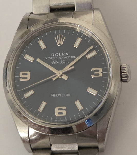 ROLEX 14000 P693792 Blue Dial Men's Watch