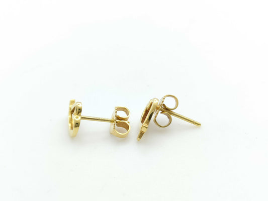 Tiffany & Co. Loving Heart YG 750 1.9g Earrings 