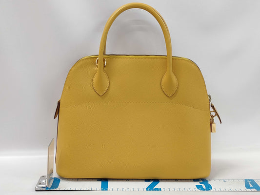 HERMES Bolide □M engraved Epson Soleil handbag