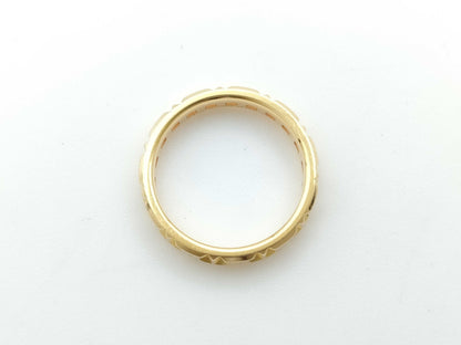 Tiffany & Co. T True Narrow Yellow Gold Au750 2.8g Ring 
