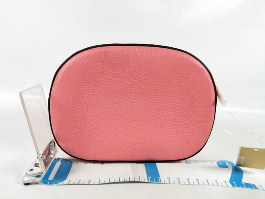 Michael Kors Jet Set Glam Shoulder Bag in Tea Rose/MK Pattern Leather