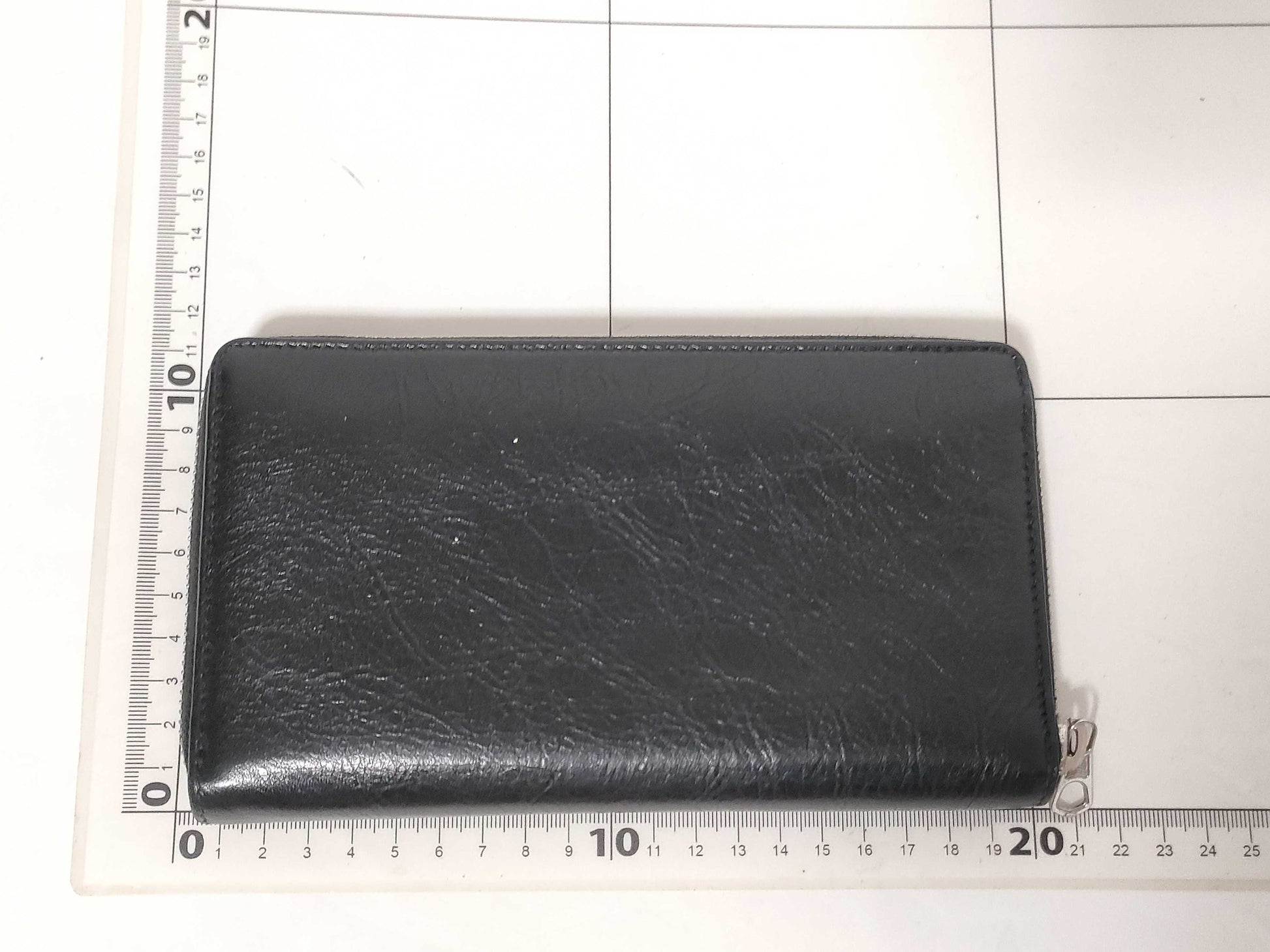 BALENCIAGA Long Wallet in Black Leather