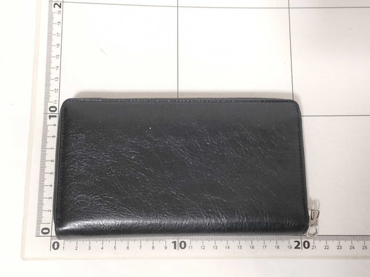 BALENCIAGA Long Wallet in Black Leather