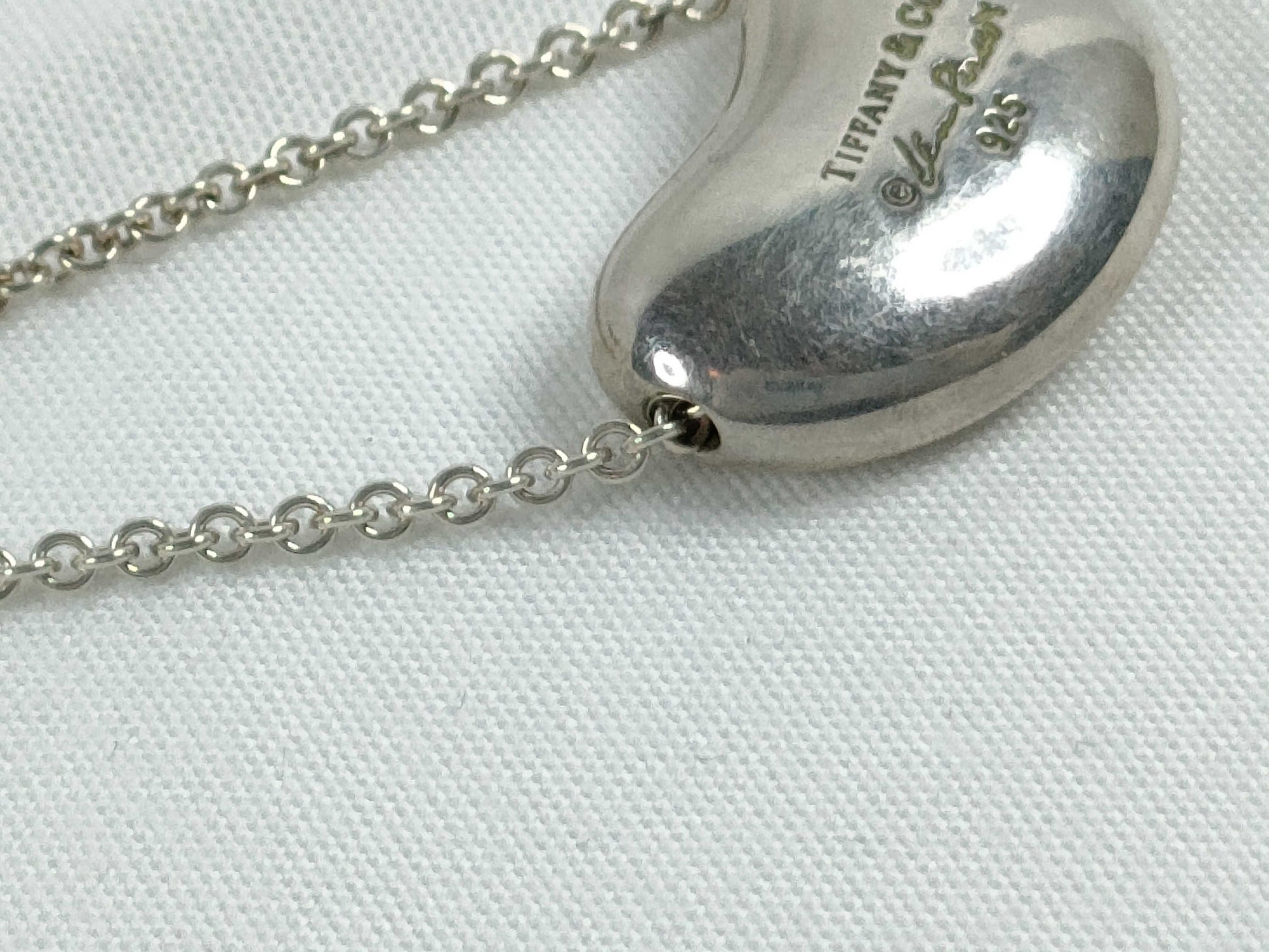 Tiffany & Co. Bean Tiffany Bean Necklace Large 925 Necklace