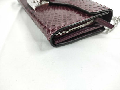 GUCCI Gucci Chain Wallet Python Wallet