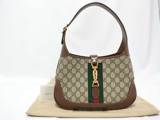 GUCCI GG Supreme Gucci Sherry GG Supreme Jackie Handbag Handbag