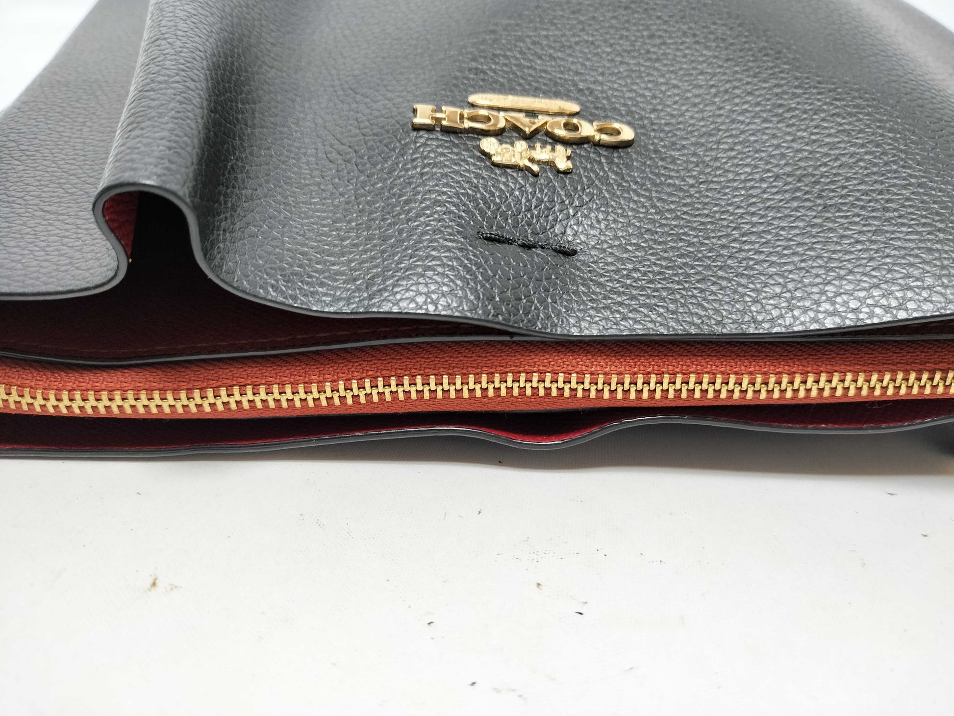 COACH 2-Way Handbag with Long Strap, Shoulder Bag, Black