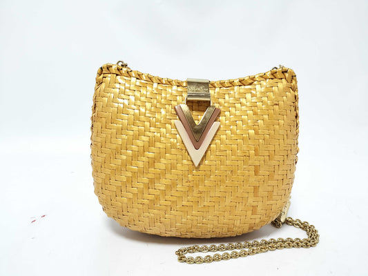 VALENTINO Basket Bag Chain Shoulder Bag Shoulder Bag