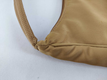 PRADA Nylon Prada Handbag Nylon Beige Handbag