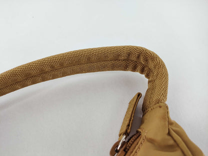 PRADA Nylon Prada Handbag Nylon Beige Handbag