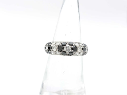 Diamond Black Diamond K18WG 6.0g Ring 
