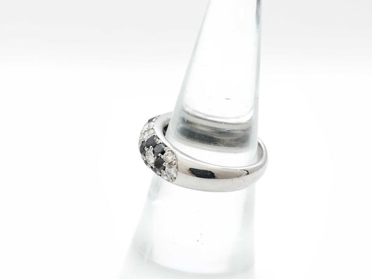 Diamond Black Diamond K18WG 6.0g Ring 