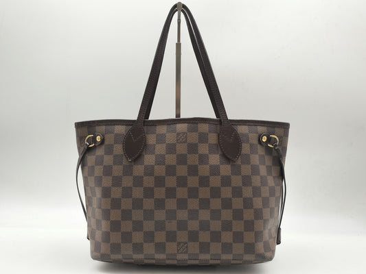 LOUIS VUITTON Damier Neverfull PM N51109 Tote Bag