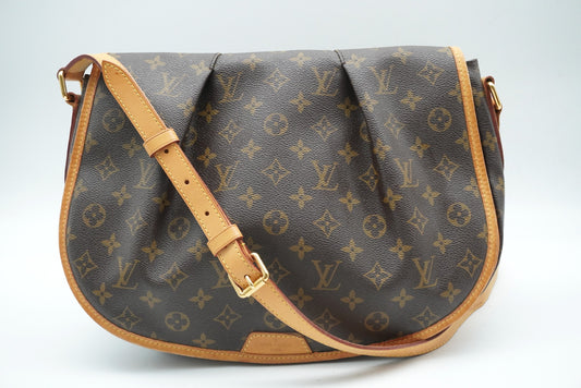 LOUIS VUITTON Monogram Menilmontant MM M40473 Shoulder Bag
