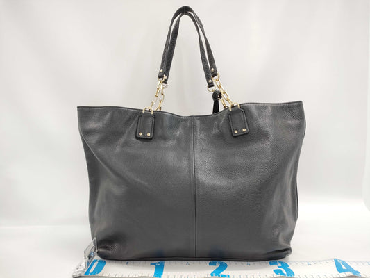 Tory Burch Leather Black Tote Bag