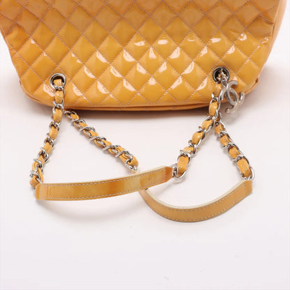 CHANEL Mademoiselle Patent Leather Chain Shoulder Bag, No. 14, Includes Seal and Dust Bag