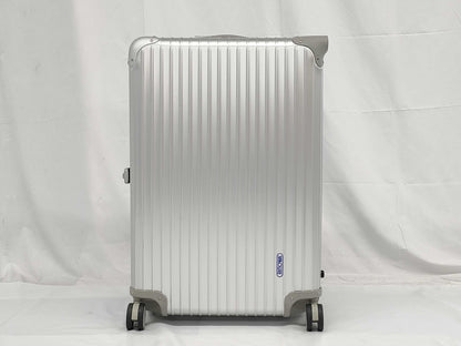RIMOWA Topaz Aluminum Carry-on Case, Silver, PIN Code 000, Carry-on Bag