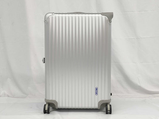 RIMOWA Topaz Aluminum Carry-on Case, Silver, PIN Code 000, Carry-on Bag
