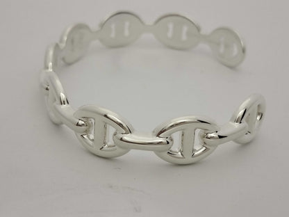 HERMES Chaine d'Ancre Ancienne Bangle, Ag925, Bracelet/Bangle