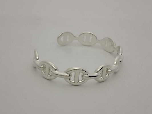 HERMES Chaine d'Ancre Ancienne Bangle, Ag925, Bracelet/Bangle