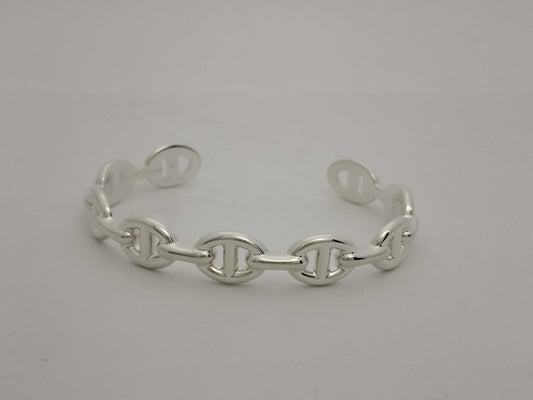 HERMES Chaine d'Ancre Ancienne Bangle, Ag925, Bracelet/Bangle