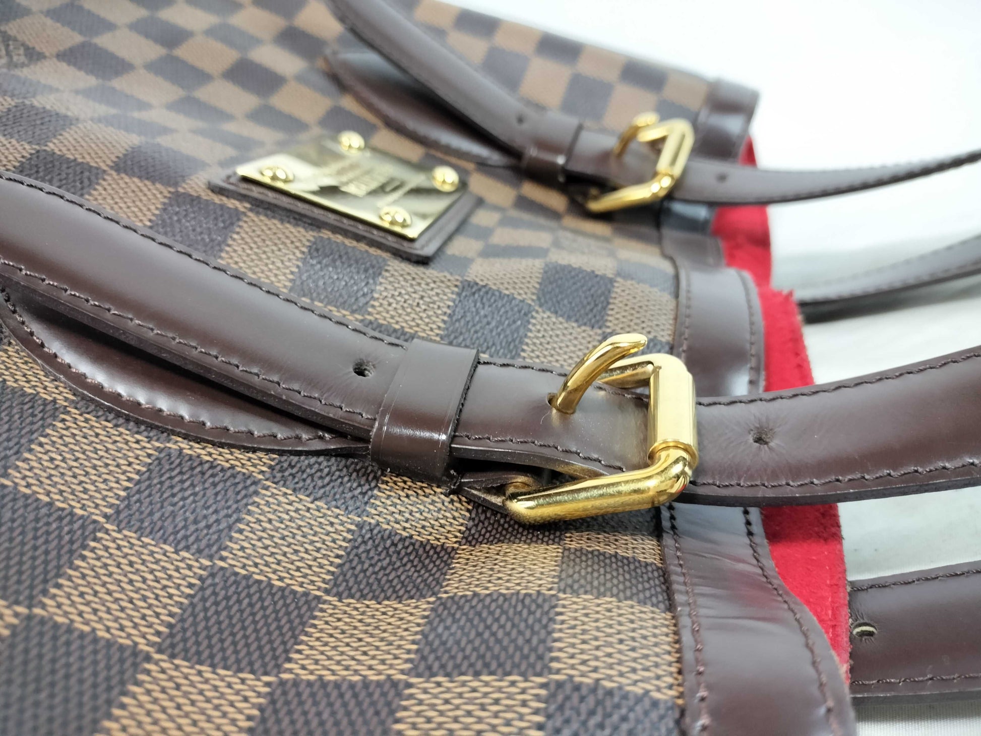 LOUIS VUITTON Damier Hampstead Tote Bag