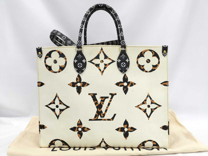 LOUIS VUITTON Monogram On the Go Tote Bag