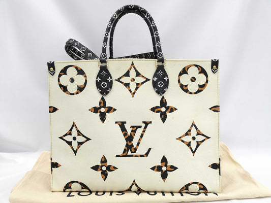 LOUIS VUITTON Monogram On the Go Tote Bag
