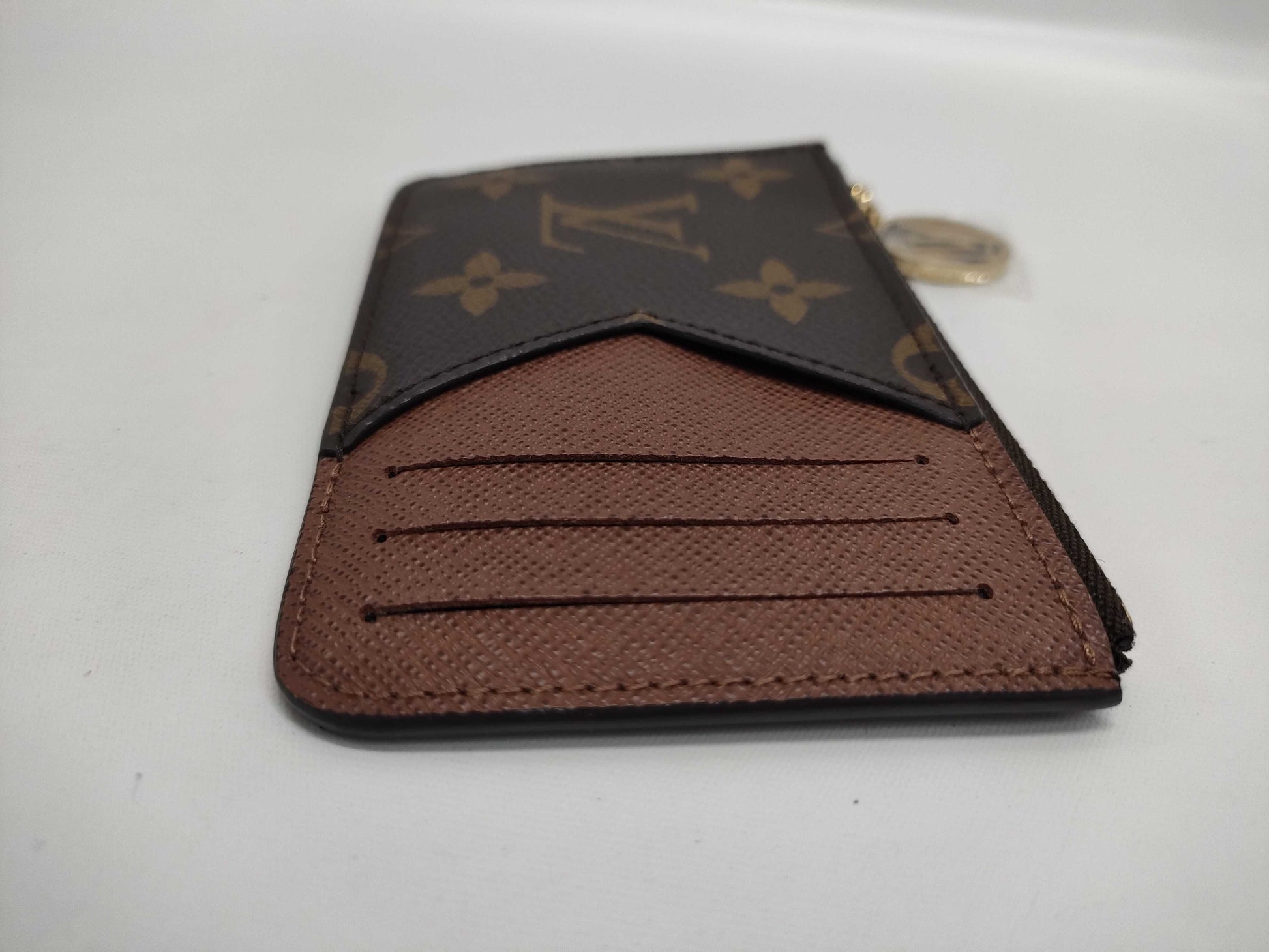 LOUIS VUITTON Louis Vuitton Card Case Porte Carte Romy IC Chip M81880 with Box and Dust Bag