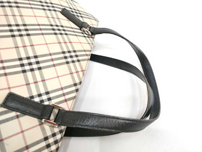 BURBERRY Nova Check Tote Bag Handbag