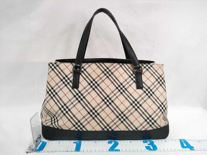 BURBERRY Nova Check Tote Bag Handbag