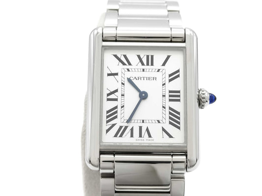 Cartier Tank Must LM WSTA0052 4323 171111DY Quartz Silver Dial Women's Watch