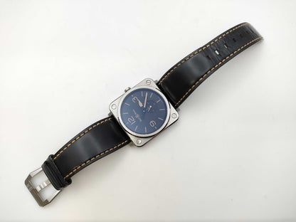 Bell & Ross Heritage BRS-64-S-07080 Quartz Black Dial Men's Watch