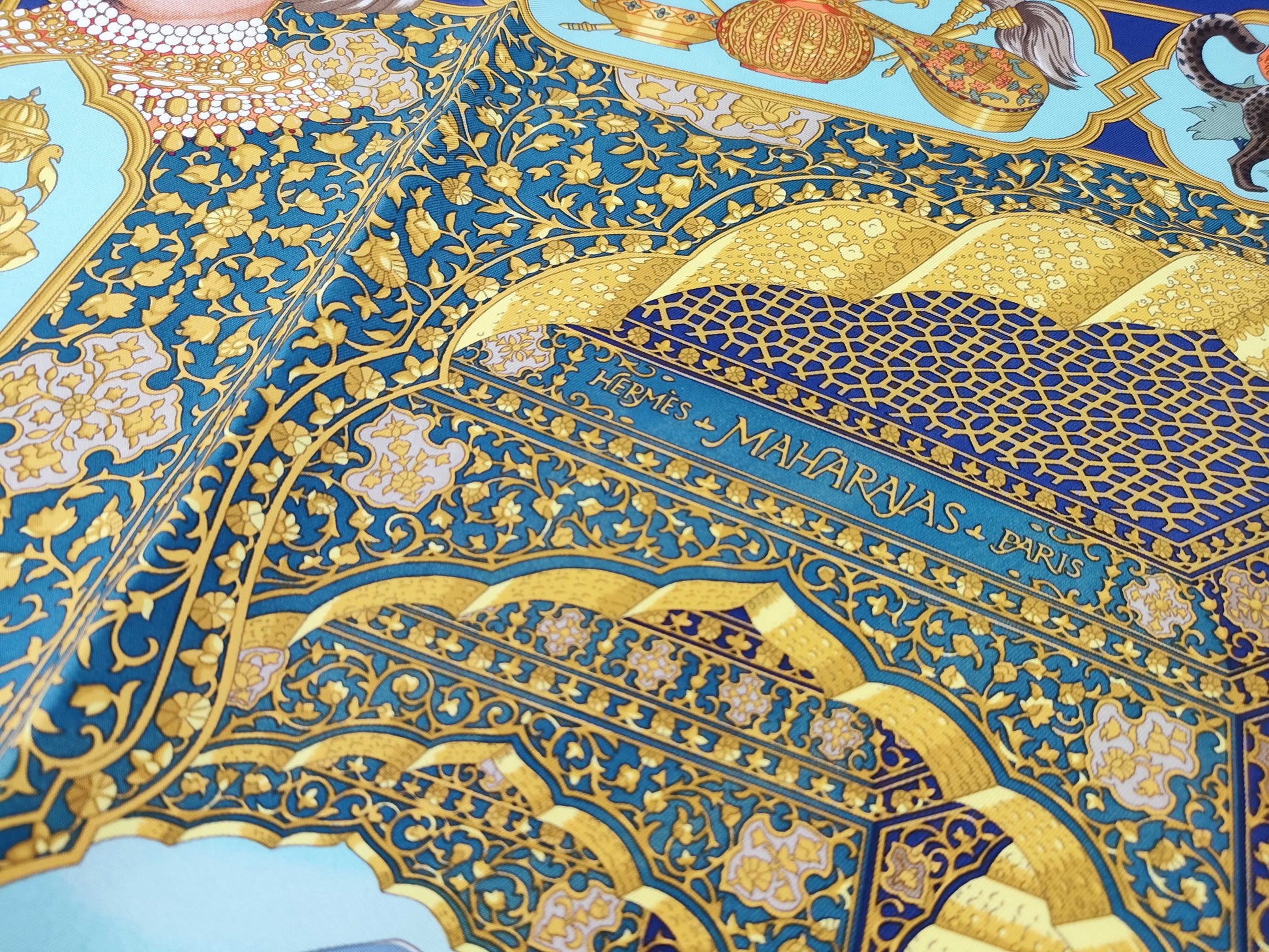 HERMES Carre Hermes Carre 90 India Other Accessories