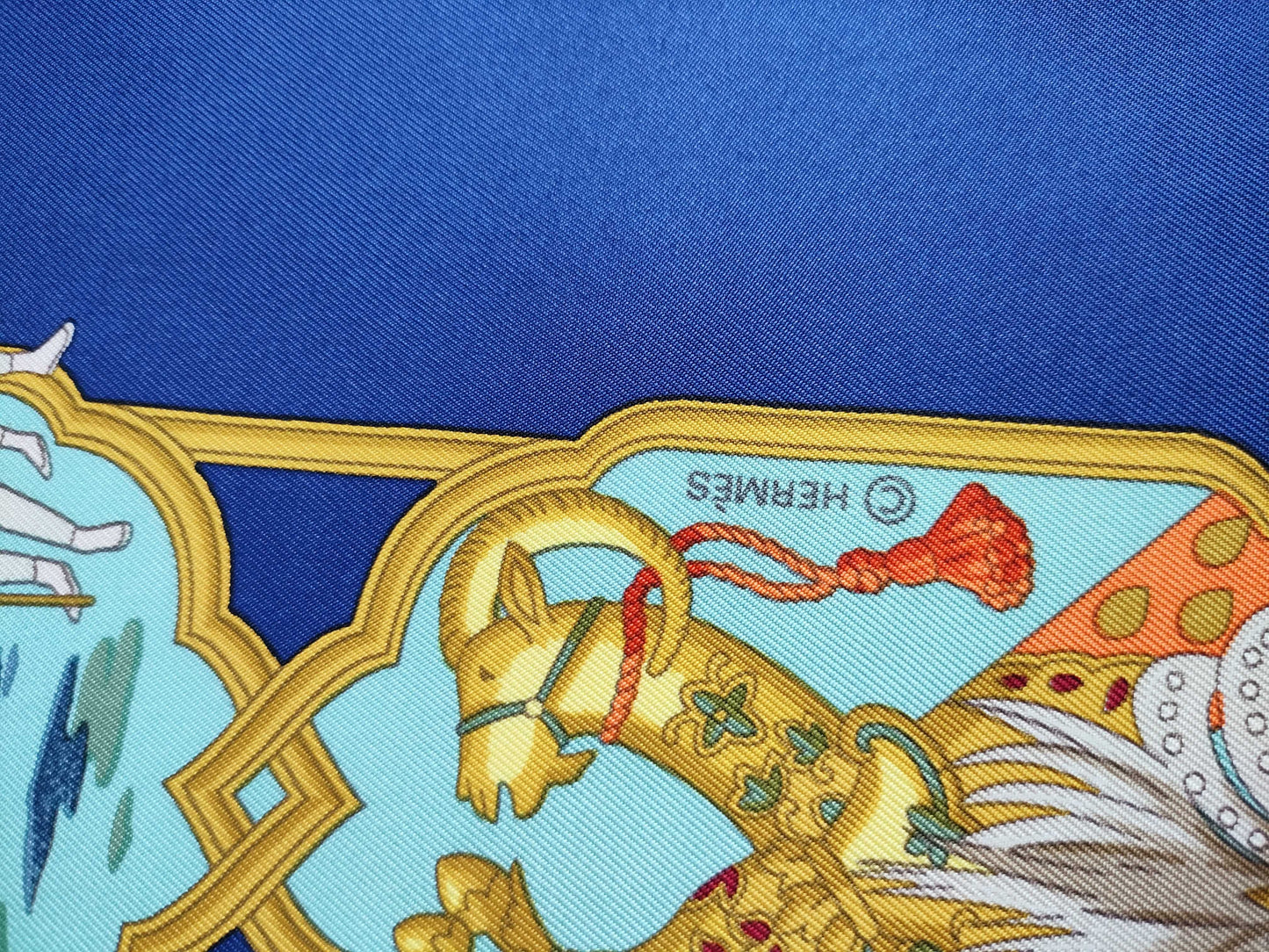 HERMES Carre Hermes Carre 90 India Other Accessories