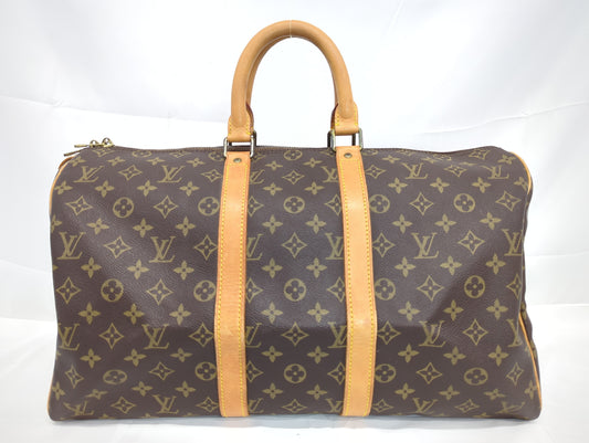 LOUIS VUITTON M41428 Monogram Keepall 45 Boston Bag