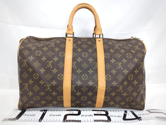 LOUIS VUITTON M41428 Monogram Keepall 45 Boston Bag