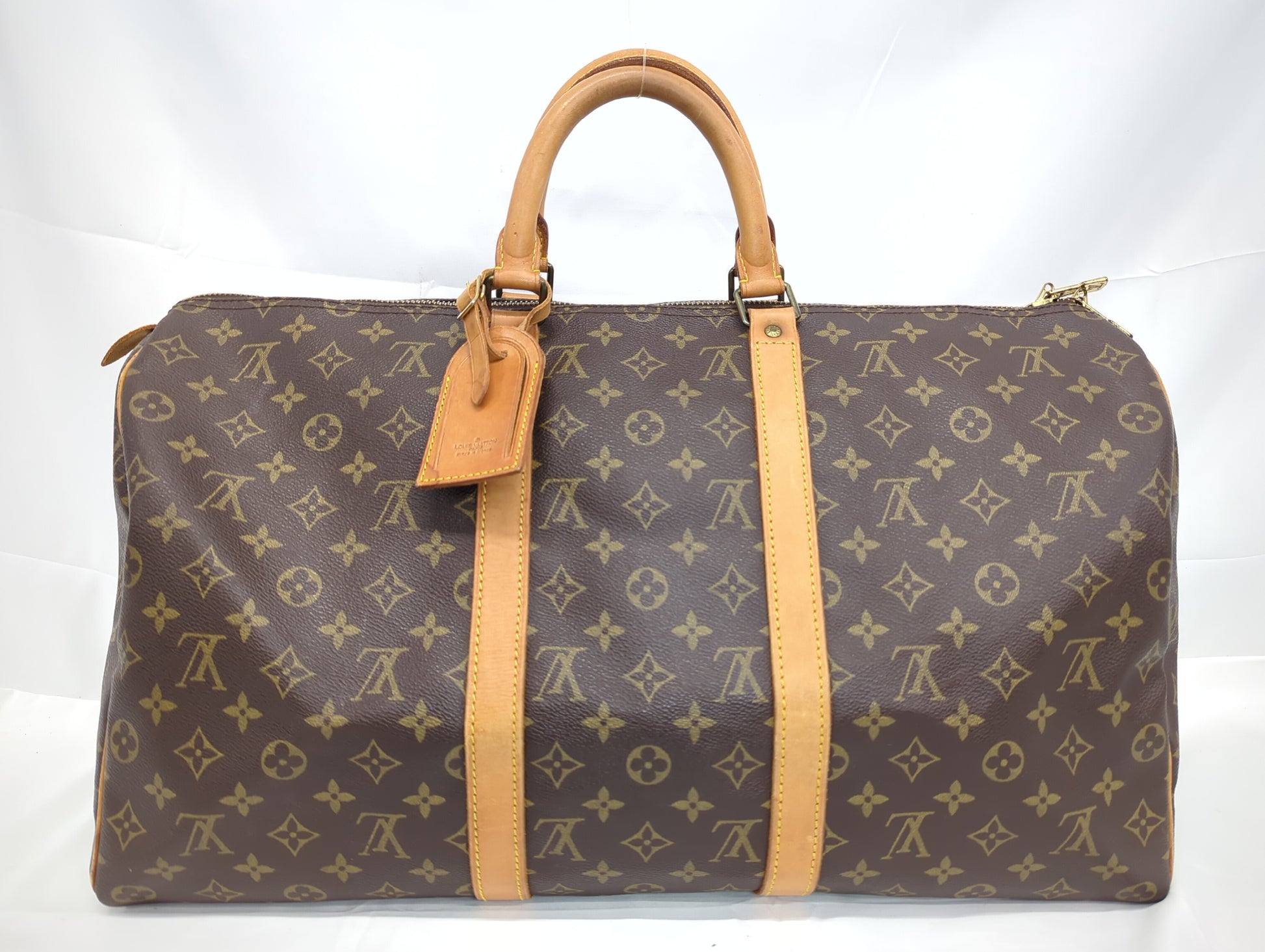 LOUIS VUITTON M41426 Monogram Keepall 50 Boston Bag