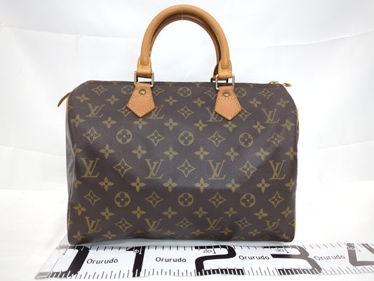 LOUIS VUITTON M41526 Monogram Speedy 30 Boston Bag