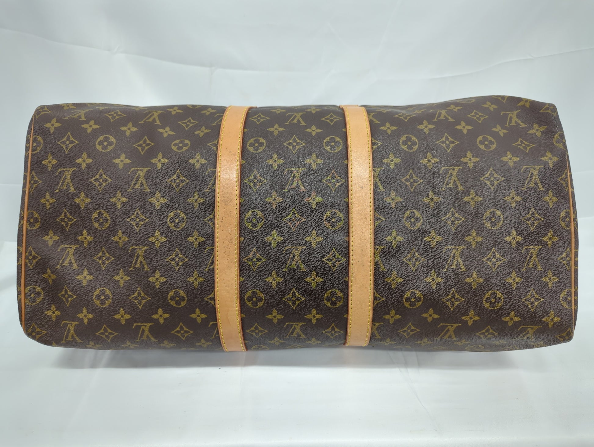LOUIS VUITTON M41424 Monogram Keepall 55 Boston Bag