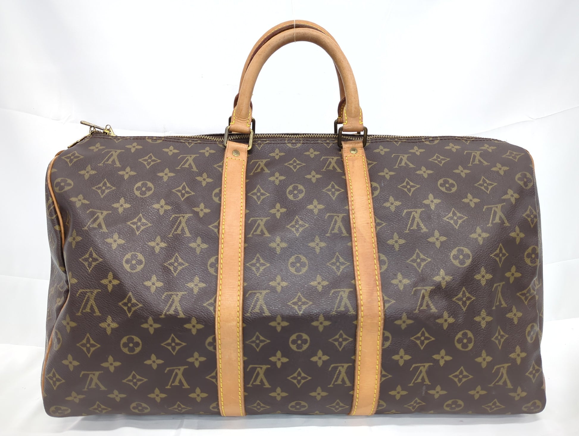 LOUIS VUITTON M41426 Monogram Keepall 50 Boston Bag