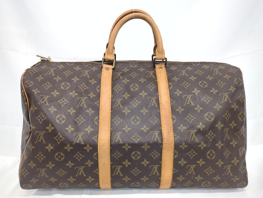 LOUIS VUITTON M41426 Monogram Keepall 50 Boston Bag