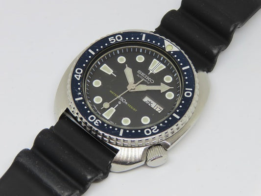 SEIKO Third Diver 6306-7001 8D4823 Automatic Black Dial Men's Watch