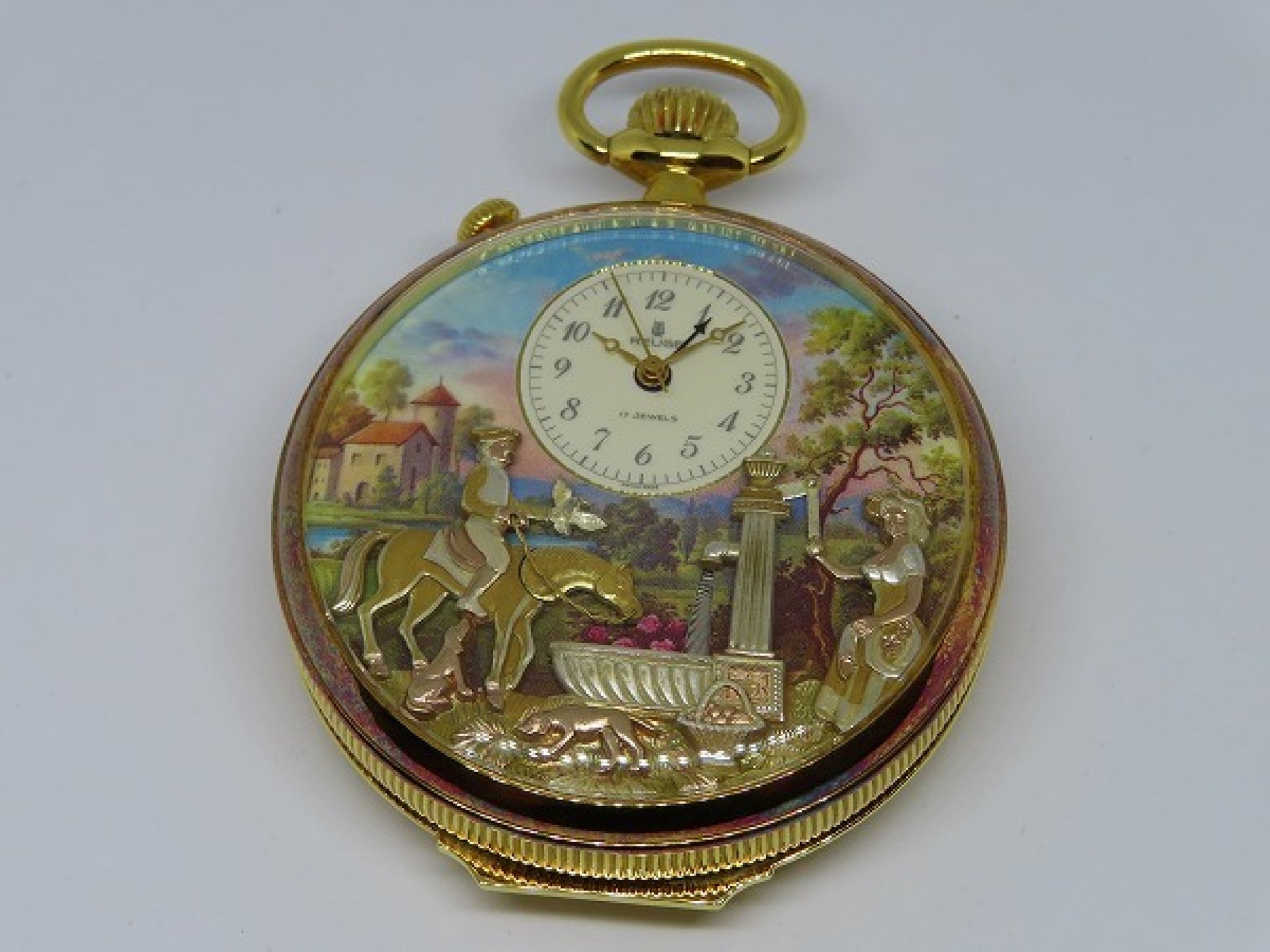 Pocket hand-wound pocket watch